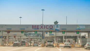 Frontera terrestre de San Diego y Tijuana