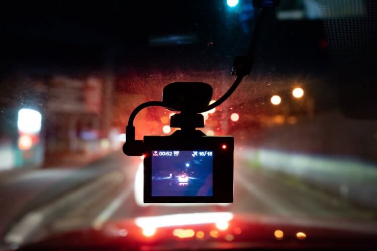 Cámara de vigilancia para auto.