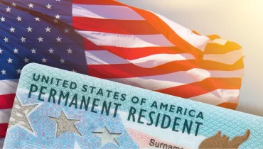 Visa de residencia permanente.
