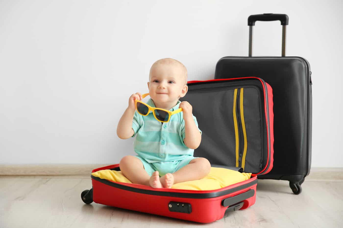 Guia sobre cómo viajar con un bebé en avión