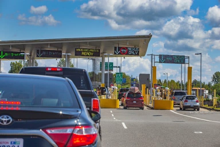 Registro de salida de Estados Unidos por tierra Freeway