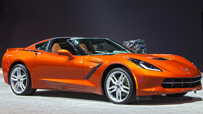 Corvette naranja