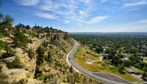 Montañas alrededor de Billings, Montana