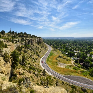 Montañas alrededor de Billings, Montana