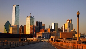 Horizonte de la ciudad de Dallas, Texas