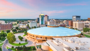 Centro de la ciudad de Topeka, Kansas