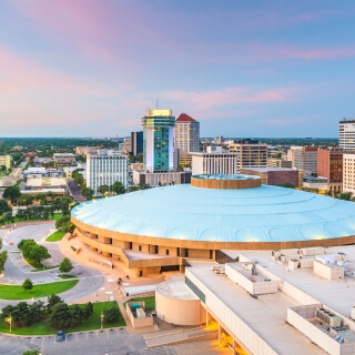 Centro de la ciudad de Topeka, Kansas