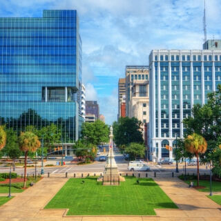 Horizonte del centro de Columbia, Carolina del Sur