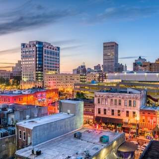 Centro histórico de Memphis, Tennessee