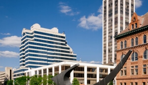 Vista de oficinas en Peoria, Illinois