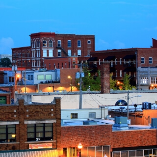 Atardecer en Springfield, Missouri