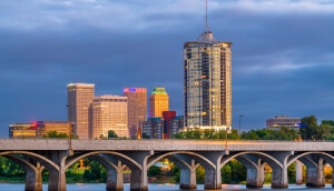 Paisaje del centro de Tulsa, Oklahoma