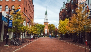 Centro de Burlington, Vermont