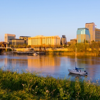 Atardecer en Sacramento, California