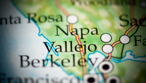 Vallejo, California en el mapa.