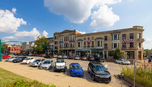 Avenida Kirkwood en Bloomington, Indiana