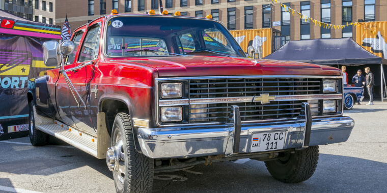 Chevrolet C/K Series en un evento