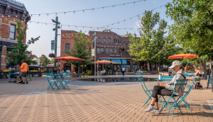 Centro de la ciudad de Fort Collins, Colorado