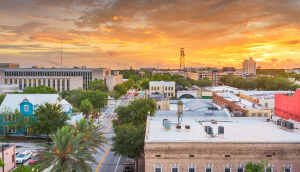 Centro de Gainesville, Florida.