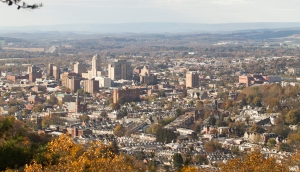 La ciudad de Reading en Pensilvania.