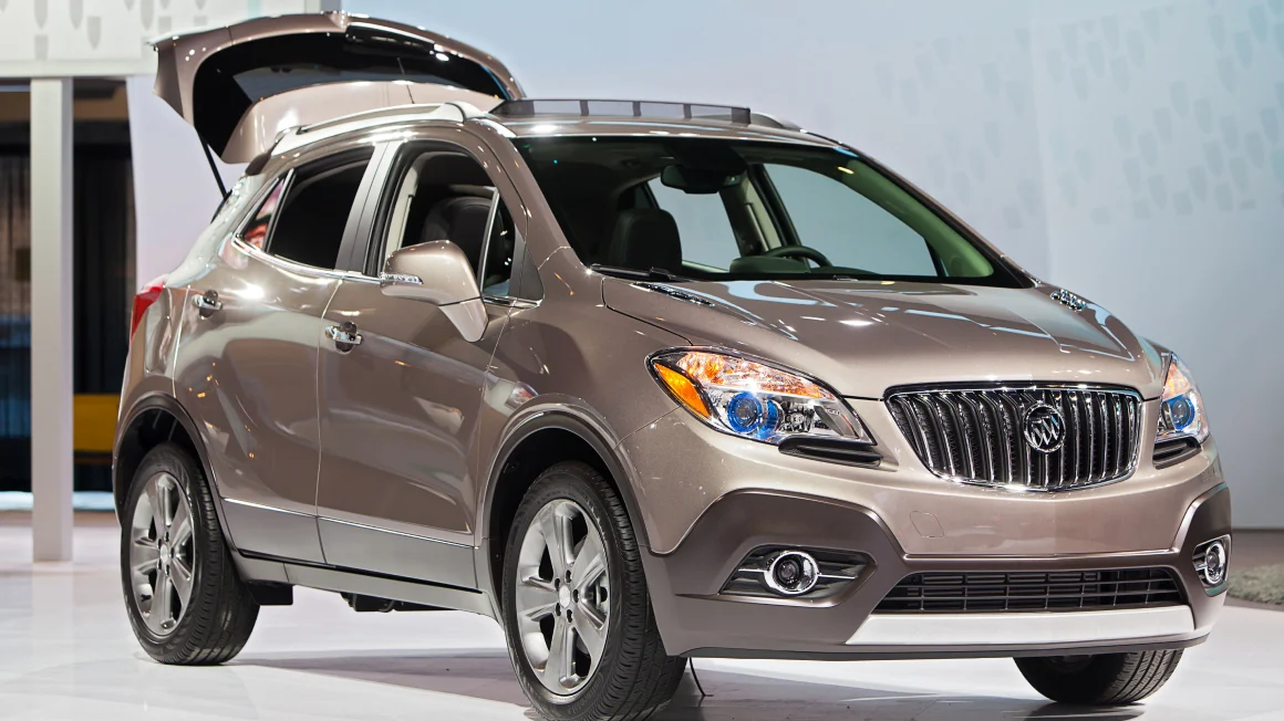 Buick Enclave exhibido en el Salón del Automóvil de Chicago.