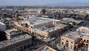 Vista aérea durante el día del Centro, California, EE. UU