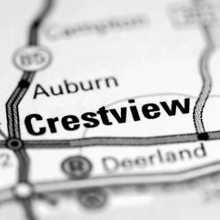 Mapa de Crestview, Florida – Seguro de auto barato en Crestview, Florida