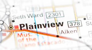 Plainview, Texas en un mapa.