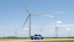 Energía eólica de las granjas en Sweetwater, Texas - Sweetwater, seguro de auto barato en Texas.