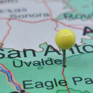 Uvalde, Texas en el mapa de Estados Unidos – Uvalde, seguro de auto barato en Texas