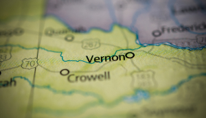 Mapa de Vernon, Texas en Estados Unidos – Vernon, seguro de auto barato en Texas.