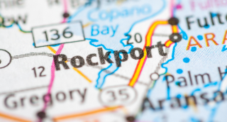 Rockport, Texas en el mapa.