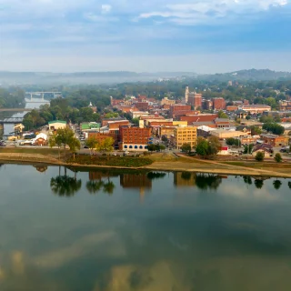 Centro de Marietta, Ohio - Marietta, seguro de auto barato en Ohio.