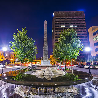 Pack Square en Asheville, Carolina del Norte – Seguro de carro barato en Carolina del Norte