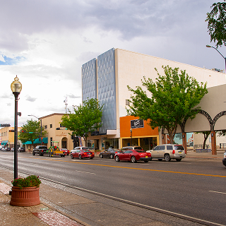 Calle en el centro de Roswell, New Mexico – Freeway - Seguro de carro en New Mexico
